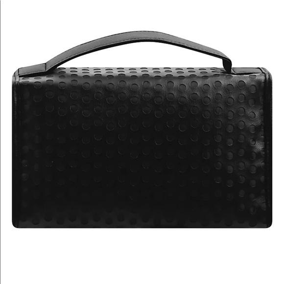 Modella 3D Painted Blooms Valet Hanging Cosmetic Travel Bag NWT - Picture 6 of 11